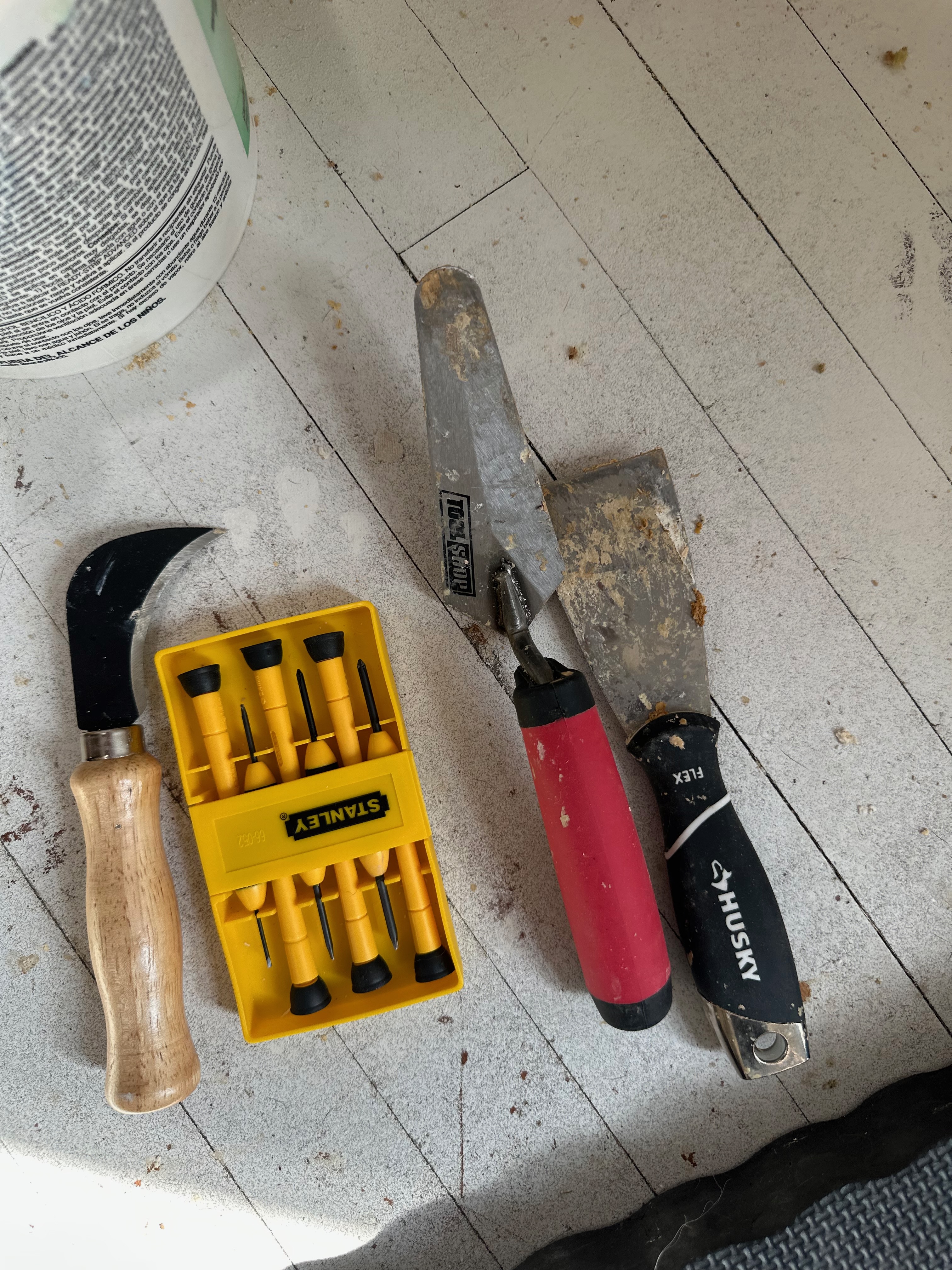 Scrapers and Tools
